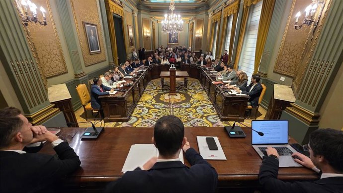 Pleno de presupuestos.