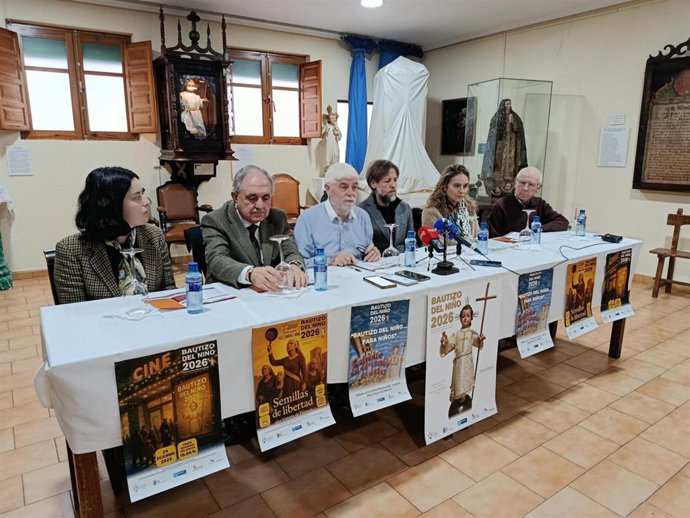 Presentación de los actos organizados con motivo del Bautizo del Niño de Palencia.