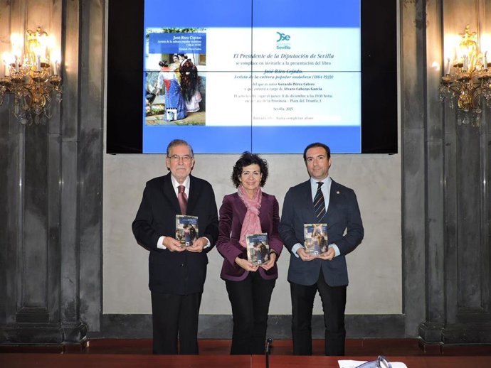 Presentación de la obra sobre Rico Cejudo en la Casa de la Provincia.