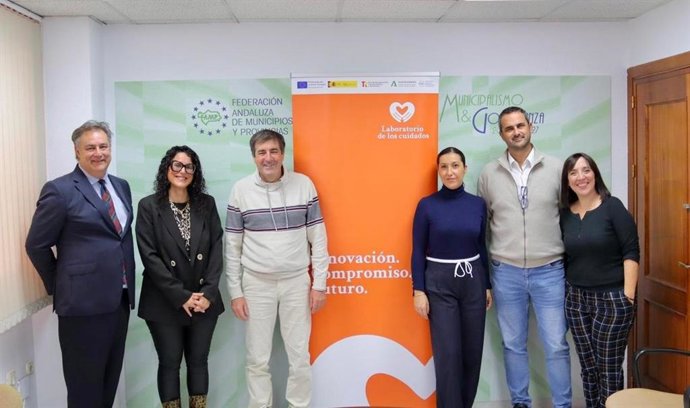 La Federación Andaluza de Municipios y Provincias (FAMP) presenta la herramienta 'Gesdra', de Gestión Digitalizada de Ayudas Alimenticias en Andalucía.