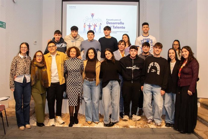 Participantes en la segunda edición de la Escuela de Talentos de la Diputación de Cáceres