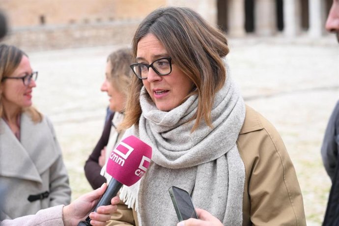 La portavoz del Gobierno de Castilla-La Mancha, Esther Padilla.