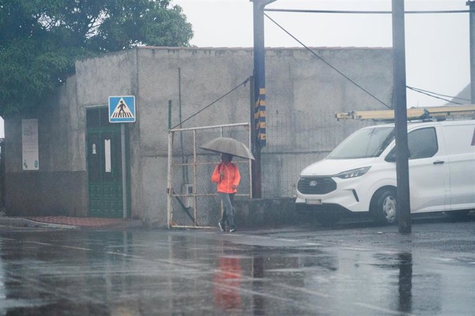 La borrasca 'Claudia', a su paso por La Gomera
