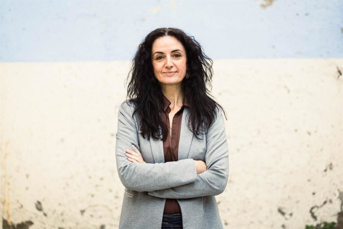 La coordinadora de IU Aragón, Marta Abengoechea.