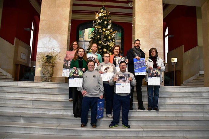 Presentación del calendario solidario de Down Toledo.