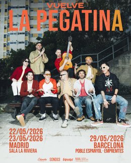Cartell dels concerts de La Pegatina 
