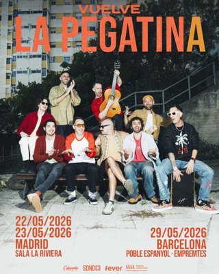 Cartell dels concerts de La Pegatina 