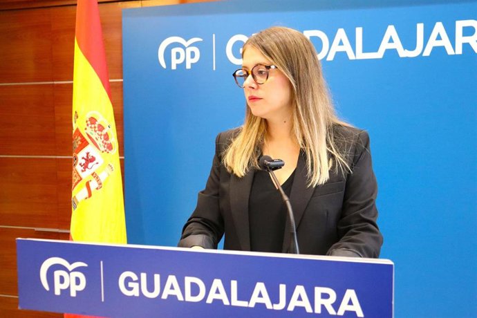 La portavoz del Partido Popular de Guadalajara, Itziar Asenjo.