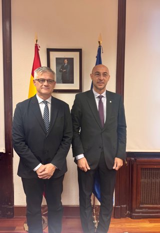 Lucas i Puy durant la trobada