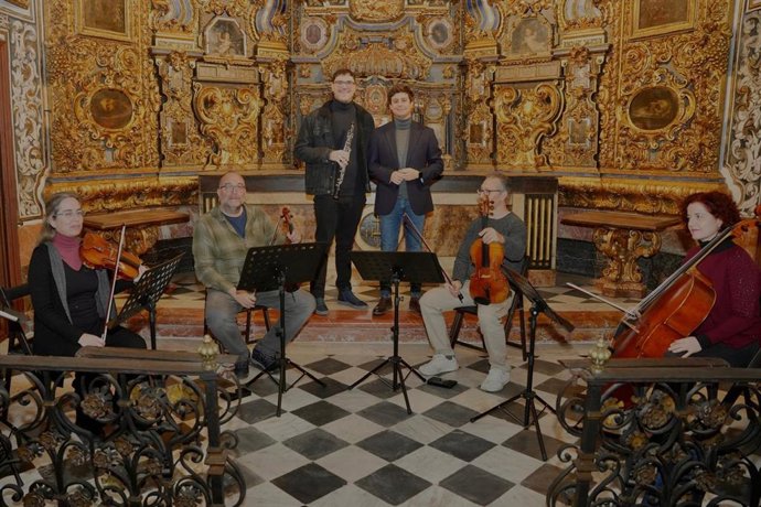 San Luis de los Franceses acoge el concierto de Navidad de Diputación con un quinteto de oboe y cuerdas