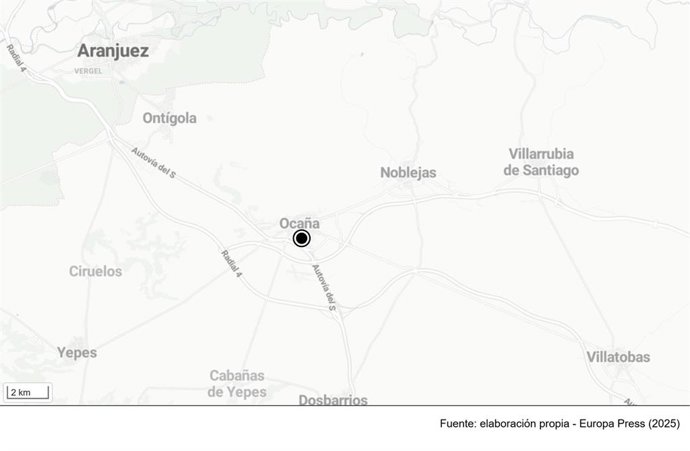 Imagen de la localidad de Ocaña.