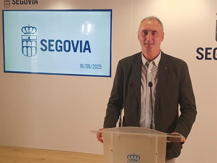 Imagen de archivo del alcade de Segovia y presidente del Patronado Fundación Don Juan de Borbón , José Mazarías.