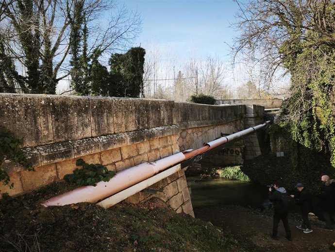 Puente sobre la A-1507, conocido como Puente Ratero