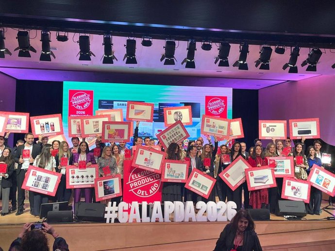 Imagen de la entrega del premio.