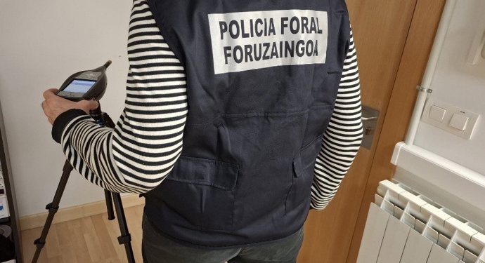 Imagen de una de las sonometrías realizadas