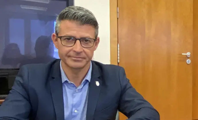 El alcalde de Almussafes (Valencia), Toni González. - GVA
