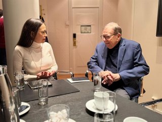 La opositora venezolana María Corina Machado y el excandidato presidencial Edmundo González