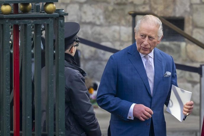 El rey Carlos III de Inglaterra