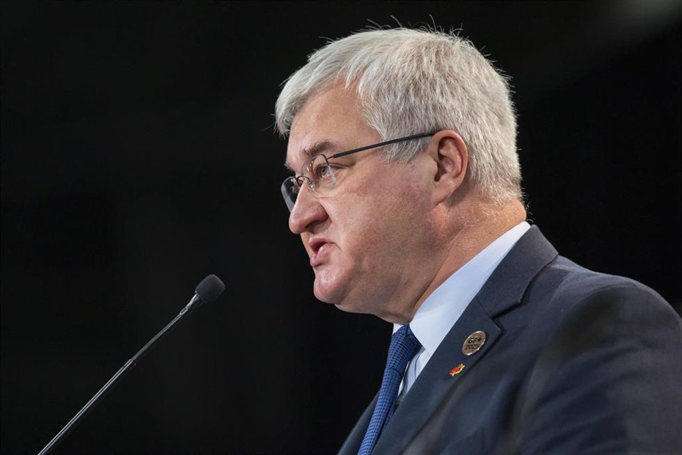 El ministro de Exteriores de Ucrania, Andri Sibiha
