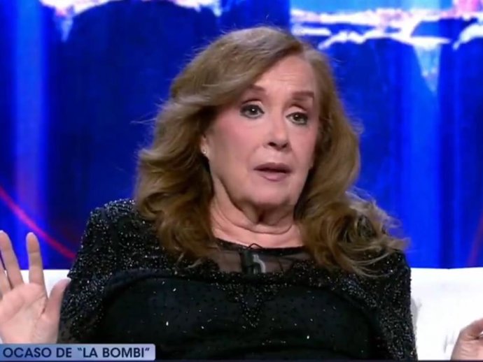 Fedra Lorente en el plató de '¡De viernes!'