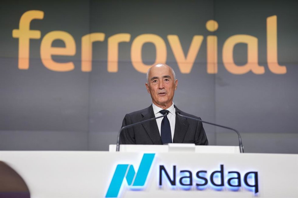 Archivo - El presidente de Ferrovial, Rafael del Pino