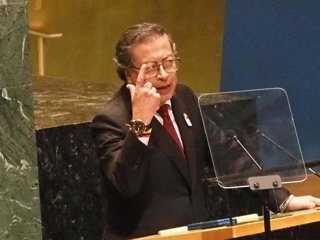 Archivo - El presidente de Colombia, Gustavo Petro