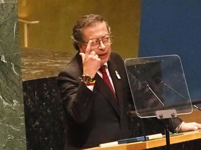Archivo - El presidente de Colombia, Gustavo Petro