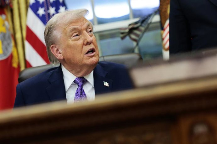 El presidente de Estados Unidos, Donald Trump.