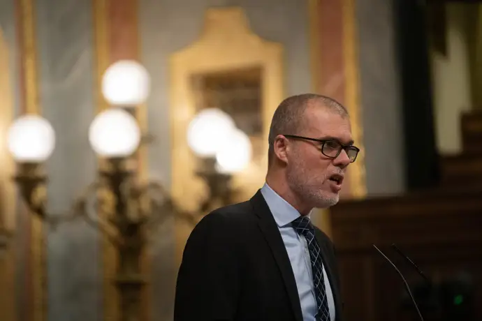El diputado de Junts, Josep Maria Cruset