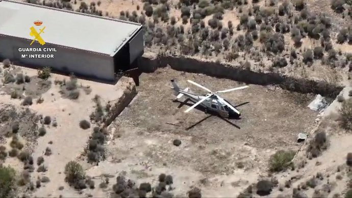 Detenidas seis personas por introducir hachís desde Marruecos utilizando helicópteros.