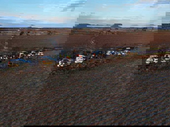 Zona en la que ha aparecido el cadáver del hombre desaparecido