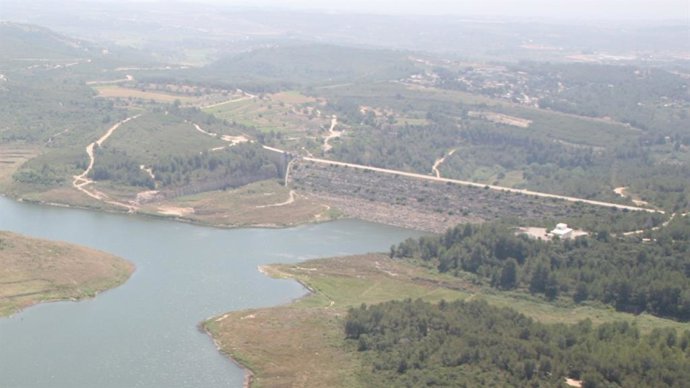 Panorámica de la presa