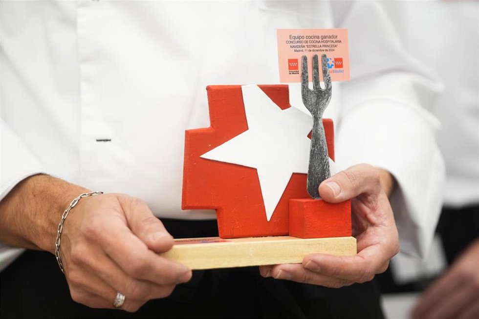 Archivo - Premio Estrella Princesa de cocina navideña hospitalaria