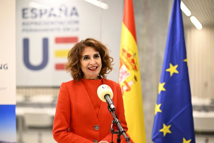 La vicepresidenta primera del Gobierno y ministra de Hacienda, María Jesús Montero. Imagen de archivo. 