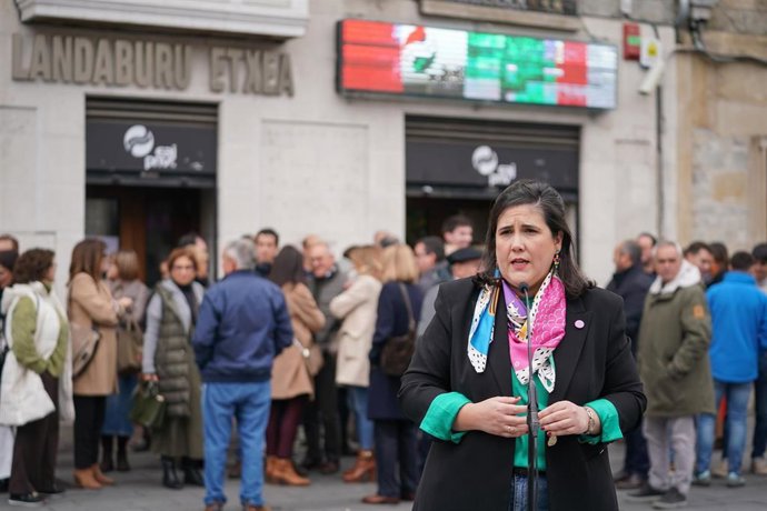 Archivo - La presidenta del ABB, Jone Berriozabal