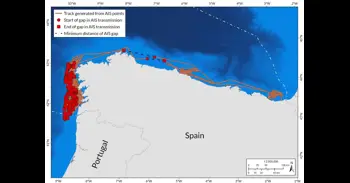 Más de 100 pesqueros con puertos base en Galicia navegaron en 2024 con su geolocalización apagada temporalmente