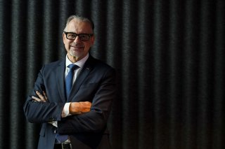 El director de la Agencia Espacial Europea (ESA), Josef Aschbacher, en una entrevista a Europa Press