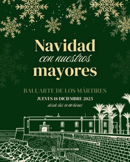 Imagen de archivo del cartel de la convivencia navideña. 