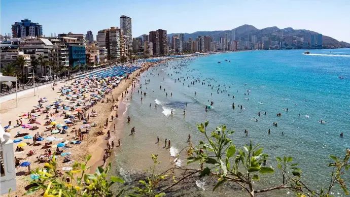 Vista de Benidorm (Alicante), en una imagen de archivo.
