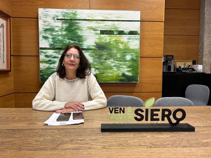 La concejala de Comercio y Hostelería de Siero, Patricia Antuña.