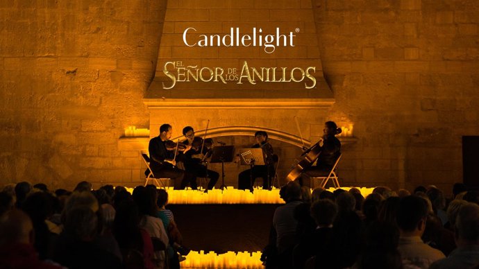 Cartel de 'Candlelight: El Señor de los Anillos'