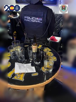 Suc.- La Policía Nacional levanta una veintena de actas por drogas en un local de ocio de la capital grancanaria