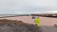 Ascienden a más de 300 los incidentes ocasionados por el paso de la borrasca 'Emilia' en Canarias