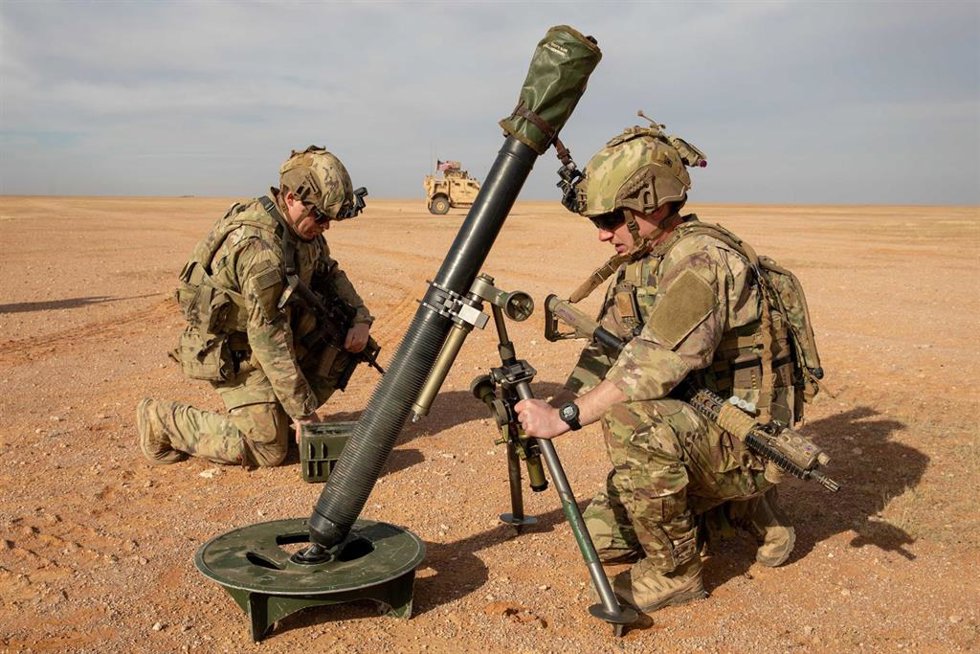 Archivo - Imagen de archivo de militares en la base de Tanf (Siria) 