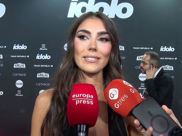 Anna Ferrer Padilla en los Premios Ídolo 2025.