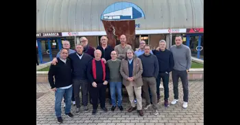 La selección española juvenil de baloncesto de 1985 celebra en Zaragoza el 40º aniversario de su subcampeonato de Europa