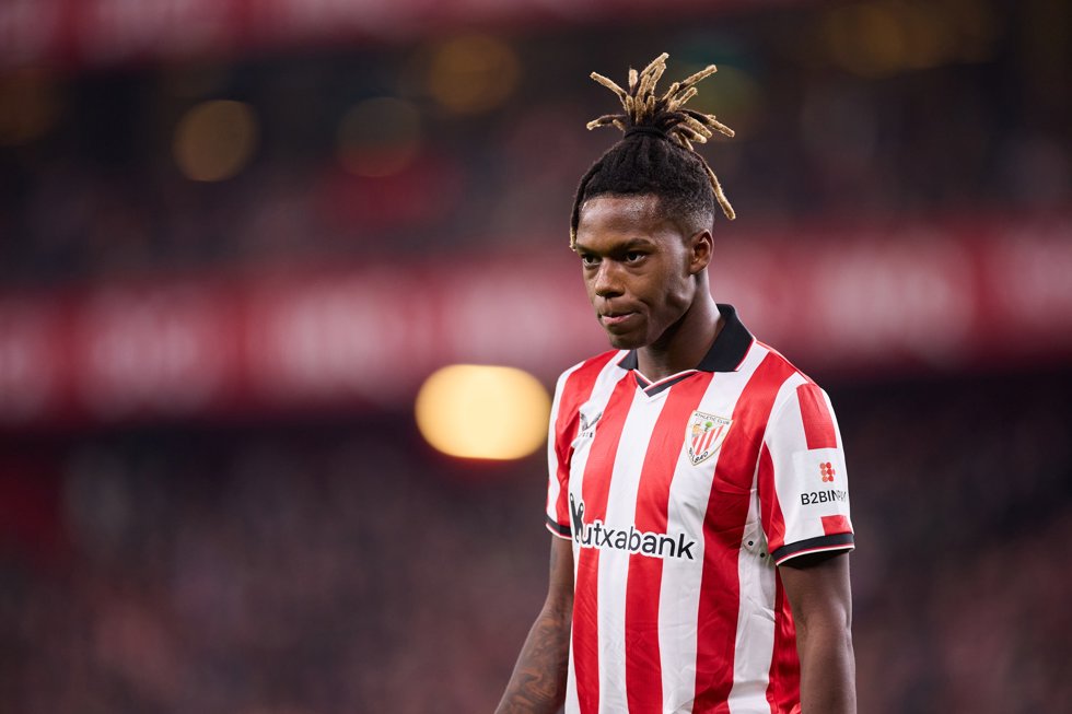 Nico Williams con el Athletic Club