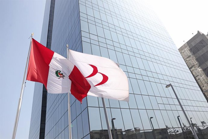 Fachada de la sede principal del Banco de la Nación, en el distrito de San Borja.