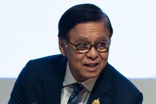 Archivo - El ministro de Exteriores de Tailandia, Sihasak Phuangketkeow.