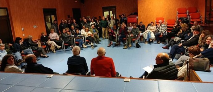 Imagen de la reunión ciudadana.